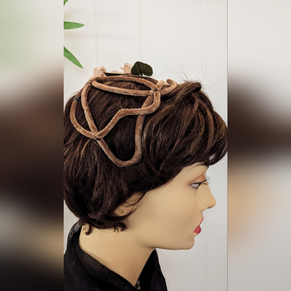 Ethereal Flower Crown Frame, Soft Wire Cap Style